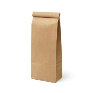 Bolsa Kraft Natural - 100 g + Clip Kraft - Accesorios para té