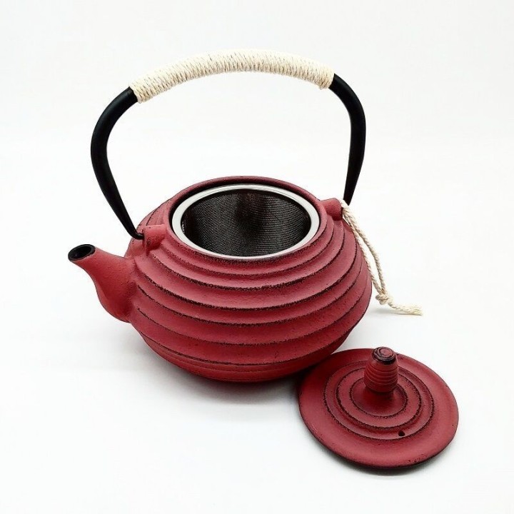 Bule de Ferro Vermelho 'Changbai Velvet' - 700ml