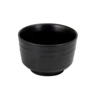 Taza de porcelana para matcha - Chawan Black - Accesorios para el té