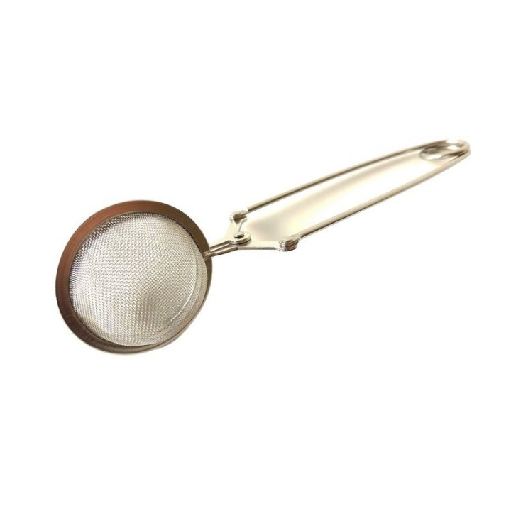 Infusor para Chá - Pinça com Bola de Rede - 4,5cm