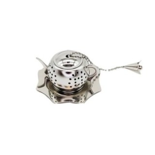 Infusor para té - Tetera con platillo - Accesorios para el té