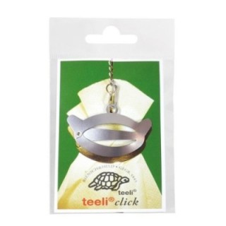 Teeli-Click - Clip de acero inoxidable para filtros de papel - Accesorios para té