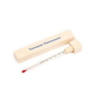 Termómetro para té en caja de madera - Accesorios para el té