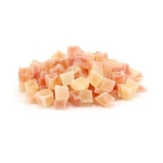 Papaya, cubitos (Carica papaya) - dulce tropical - Bolsa de 1 kg