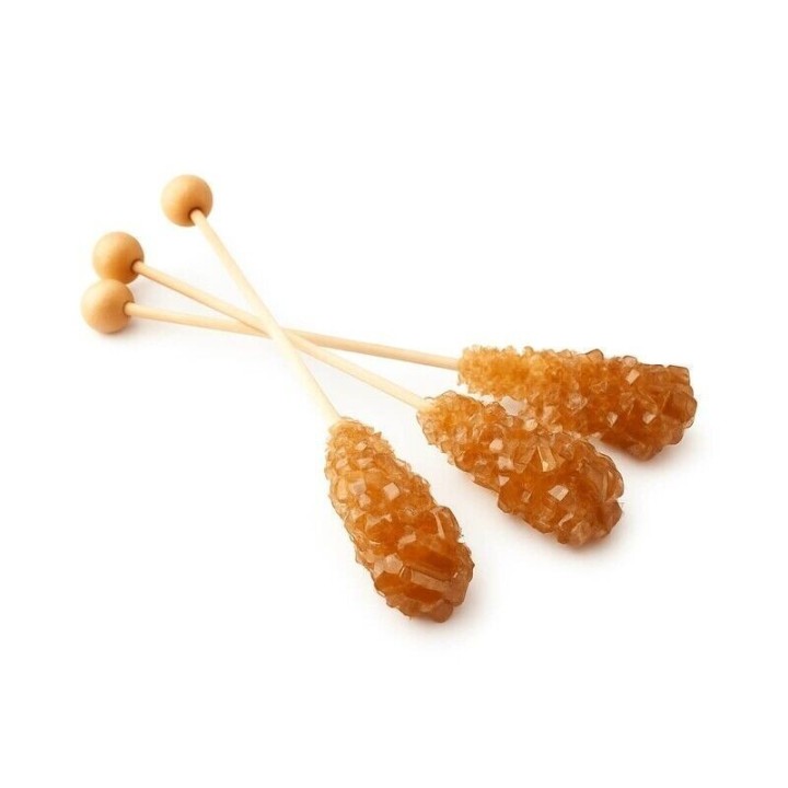 Palitos de azúcar caramelizado - endulzar infusiones