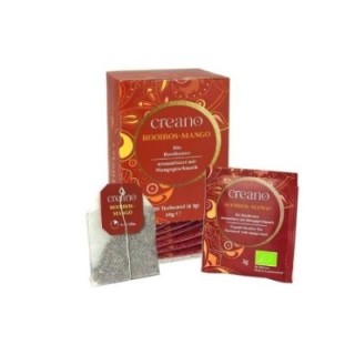 Creano Rooibos Mango Bio - sin cafeína - 20 bolsitas