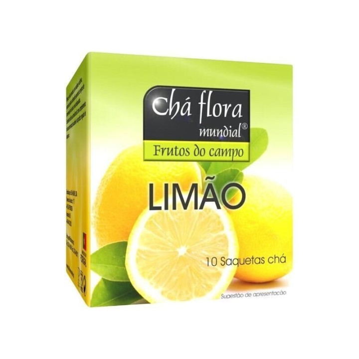 Té negro con limón - toque cítrico - 10 bolsitas