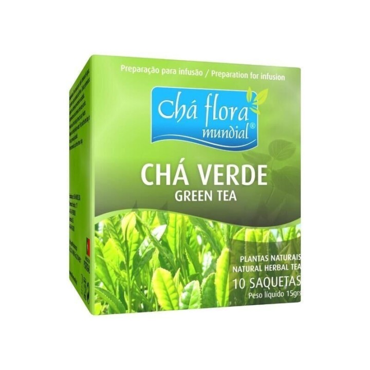 Té verde puro - antioxidante - 10 bolsitas