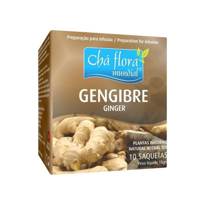 Té de jengibre - picante digestivo - 10 bolsitas