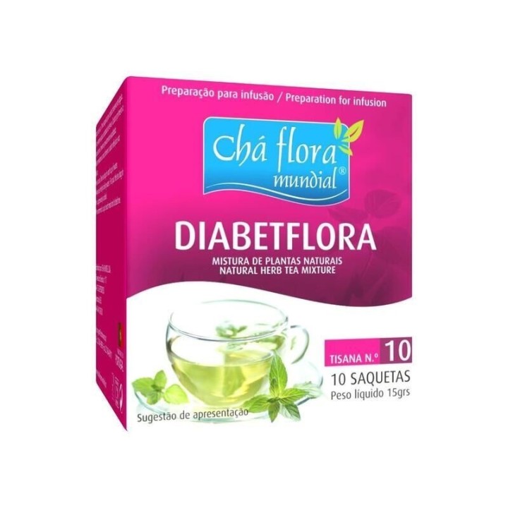 Tisana Medicinal Diabetes - 10 Saquetas