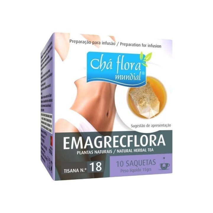 Tisana Medicinal Emagrecer (Tisana medicinal para adelgazar) - aromática - 10 bolsitas