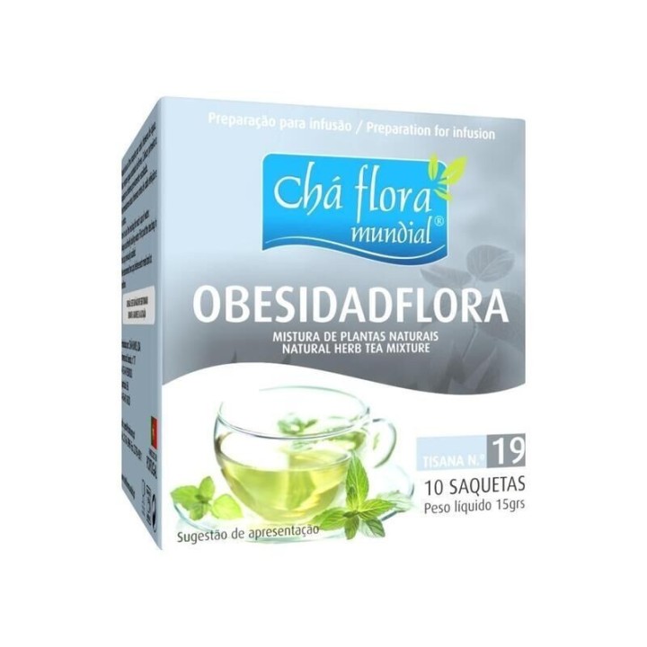 Tisana Medicinal Obesidad - aromática - 10 bolsitas