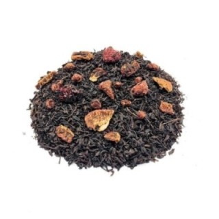 Chá Preto Frutos Vermelhos - 50grs