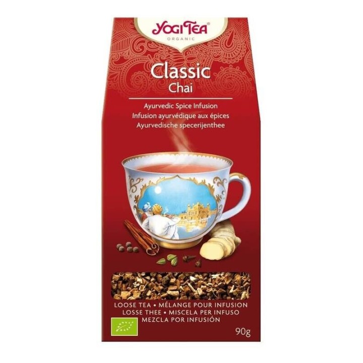 Yogi Tea Classic Chai Bio - 90 g - canela y jengibre
