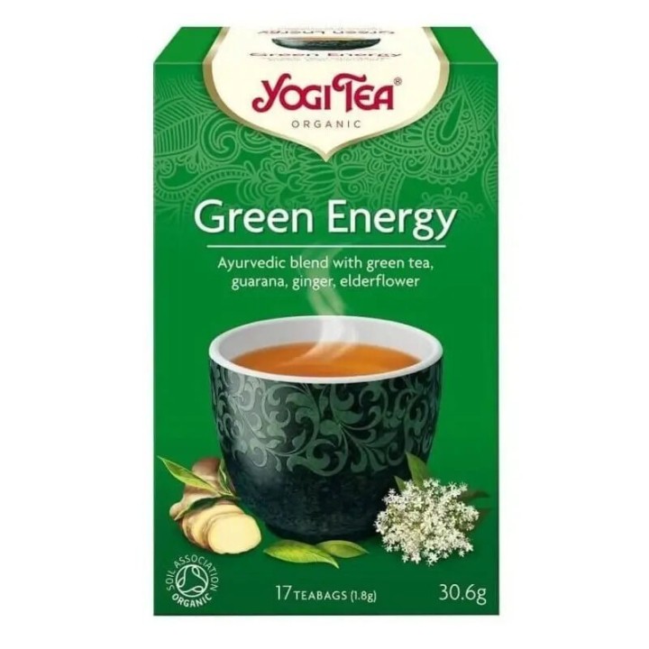 Yogi Tea Té Verde Energía - 17 bolsitas