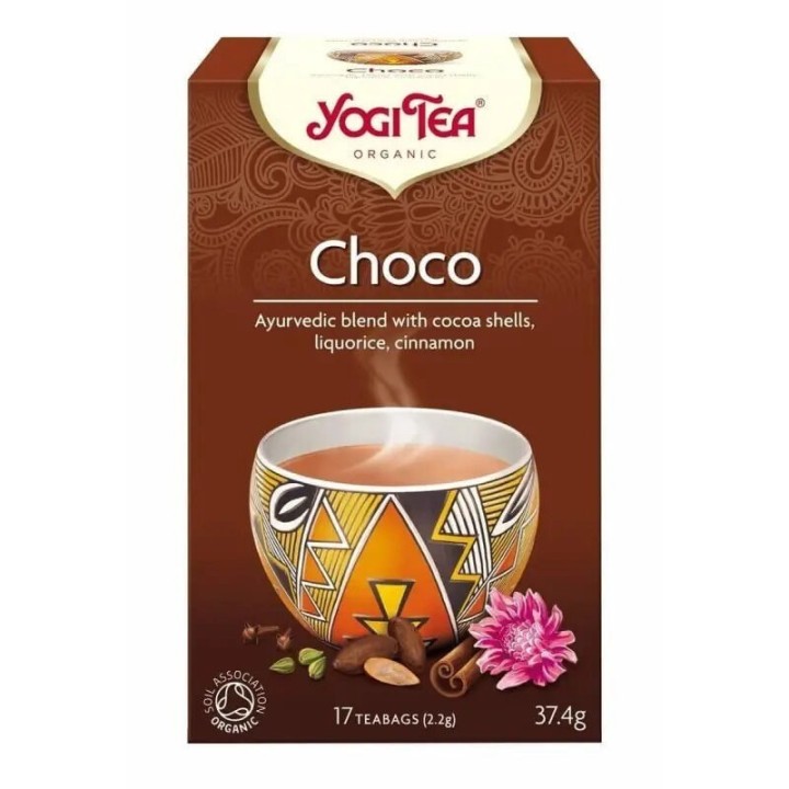 Yogi Tea Choco «Aztec / Mexican Spice» - 17 bolsitas - cacao y especias