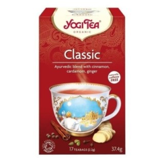 Yogi Tea Clásico Bio - 17 bolsitas - canela y jengibre