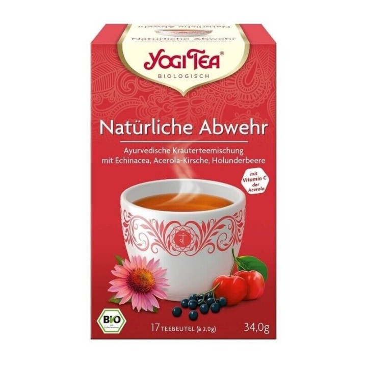 Yogi Tea Defesas Naturais - 17 Saquetas