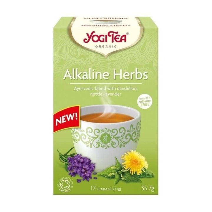 Yogi Tea Equilíbrio Alcalino - 17 Saquetas