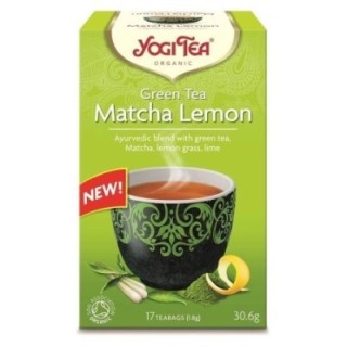 Yogi Tea Matcha y Limón - 17 bolsitas