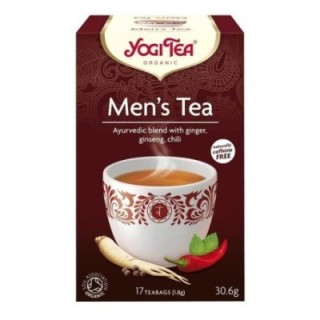 Yogi Tea Men's Tea Bio - 17 bolsitas - ginseng y especias