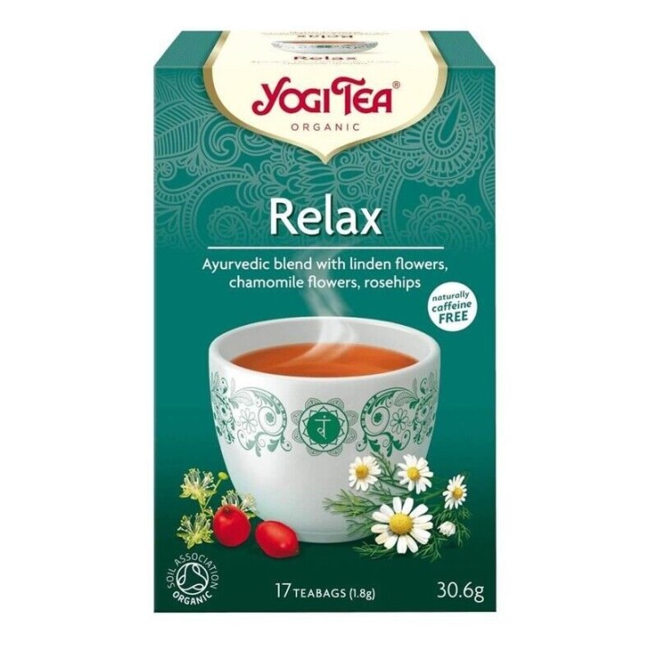 Yogi Tea Relax Calmante Bio - 17 bolsitas
