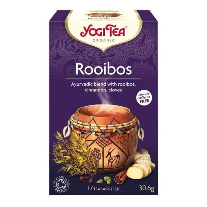 Yogi Tea Rooibos «African Spice» Bio - 17 bolsitas - sin cafeína