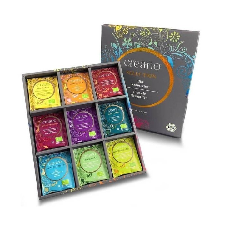 Caixa de Chás Creano Premium Bio - 27 Saquetas