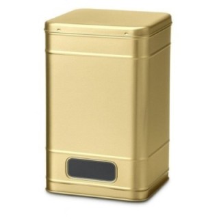 Lata dorada con visor para expositor - 2 kg - Accesorios para té
