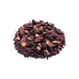 Té de frutas - Santa Claus - vainilla y frutos rojos - Bolsa de 500 g