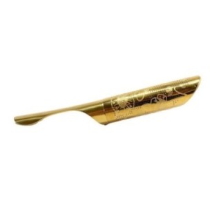 Infusor Inox Colher Dourada perfurada - 17cm