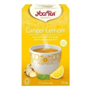 Yogi Tea Limão e Gengibre Bio - 17 Saquetas