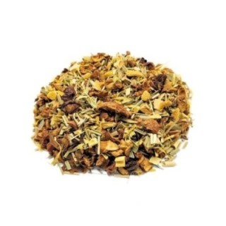 Tisana Aurora Dourada – hierba príncipe y naranja - Bolsa de 200 g