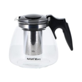 Tetera de vidrio Misty con infusor de acero inoxidable - 1100 ml - Accesorios para té