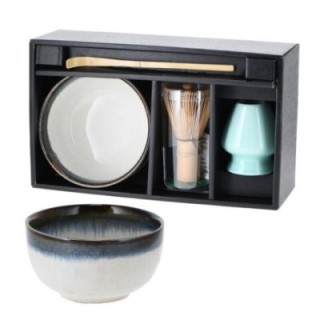 Juego de té japonés Matcha Premium - 4 piezas - Accesorios para el té