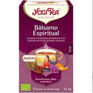 Yogi Tea Bálsamo Espiritual - 17 bolsitas - vainilla y cacao