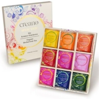 Caja de tés Creano Herbal White Bio - selección premium - 45 bolsitas