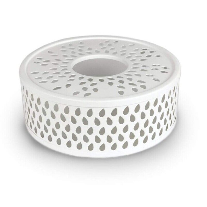 Tea Warmer Aço Inoxidável - Leaf White - Ø 14cm