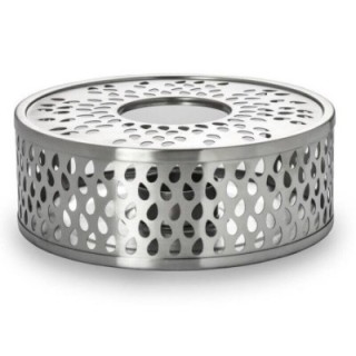 Tea Warmer Aço Inoxidável - Leaf Silver - Ø 14cm