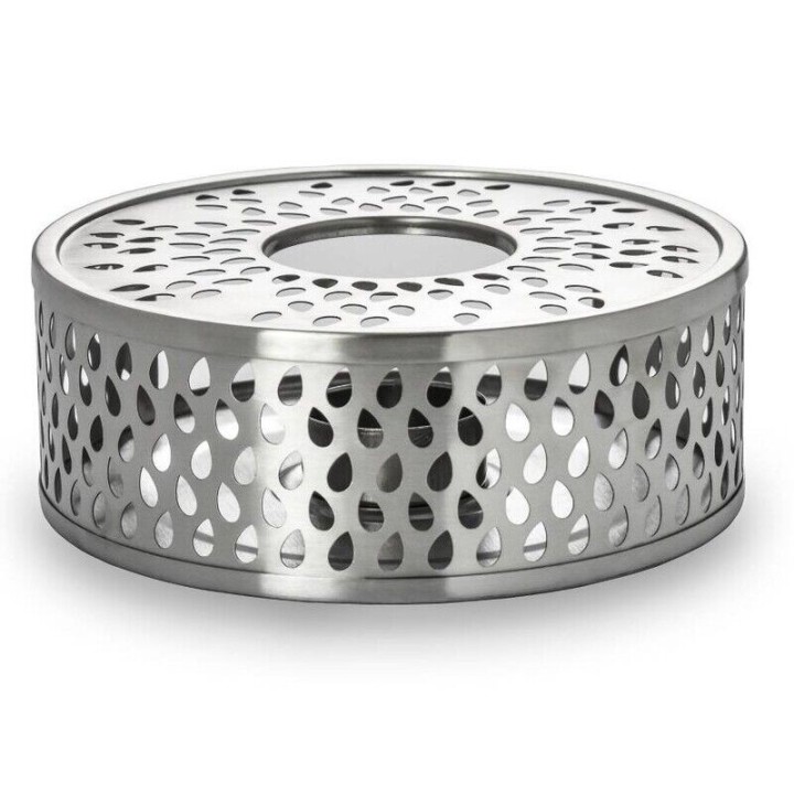 Tea Warmer Aço Inoxidável - Leaf Silver - Ø 14cm