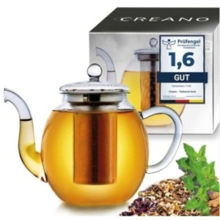 Tetera de cristal Creano con infusor - 1500 ml - Accesorios para té