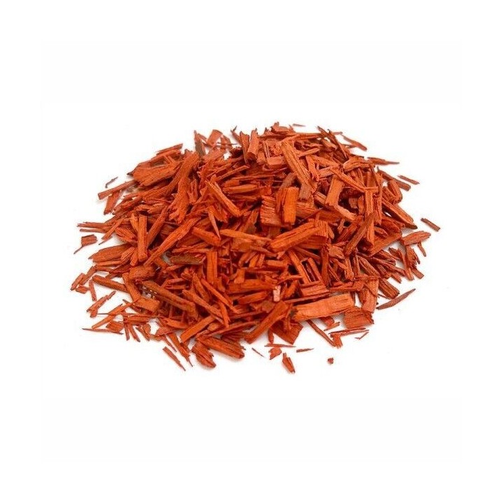 Sândalo Vermelho, Pó (Santalum album L.) - 50grs