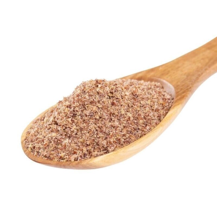 Semillas de lino marrón molidas (Linum Usitatissimum) - suaves - Bolsa de 1 kg