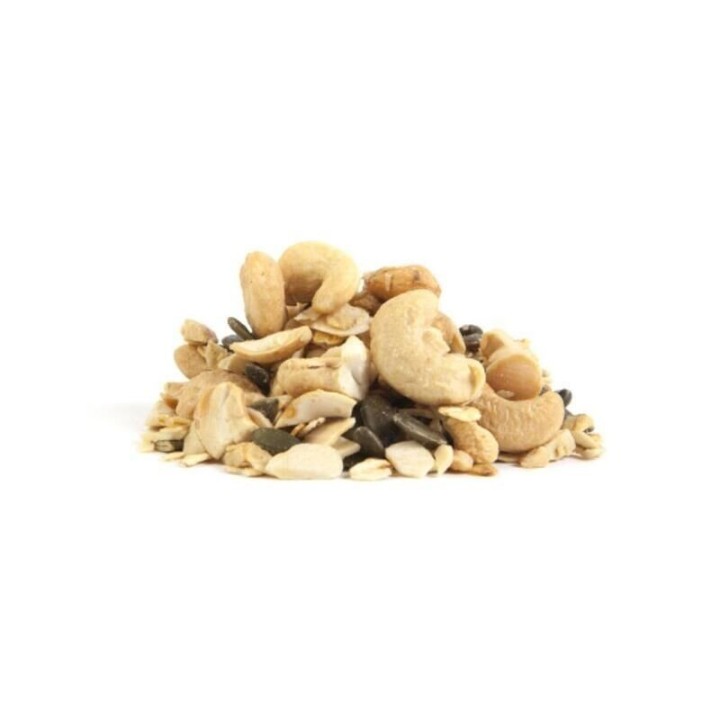 Granola de anacardo y vainilla - mezcla crujiente - Bolsa de 1 kg