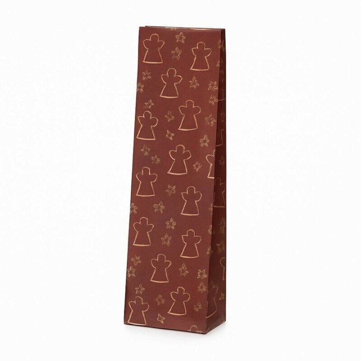 Bolsa Vermelha de Natal 'Anjos dourados' 100grs + Clip Dourado