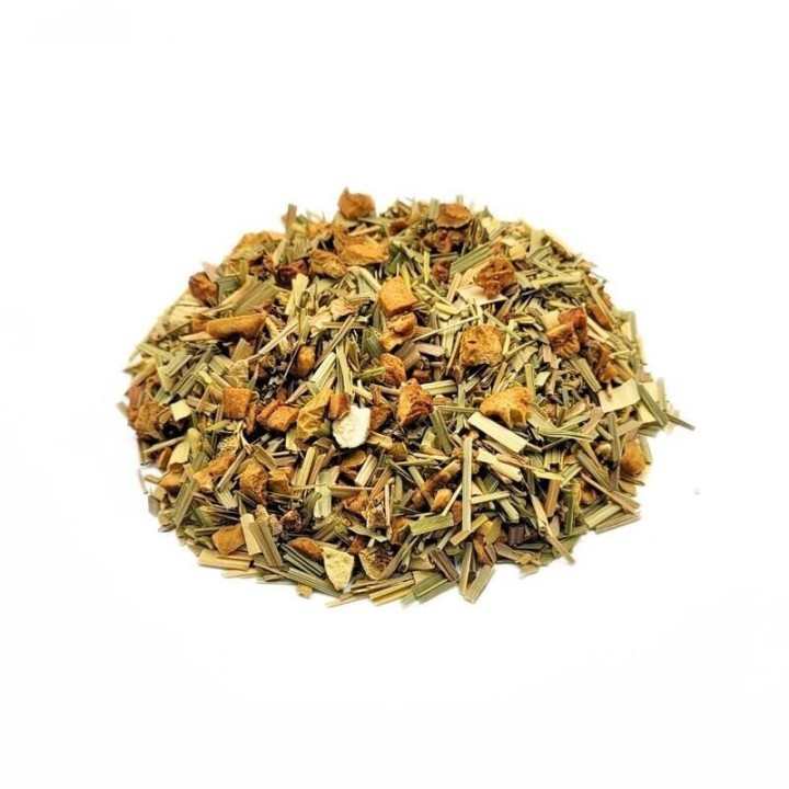 Tisana con limón: refrescante y con vitamina C. Bolsa de 200 g.