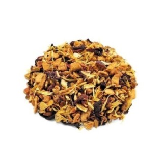 Infusión de frutas - Manzana y canela - reconfortante - Bolsa de 50 g