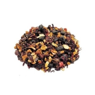 Infusión de frutas - Arándanos y cerezas - vibrante - Bolsa de 50 g