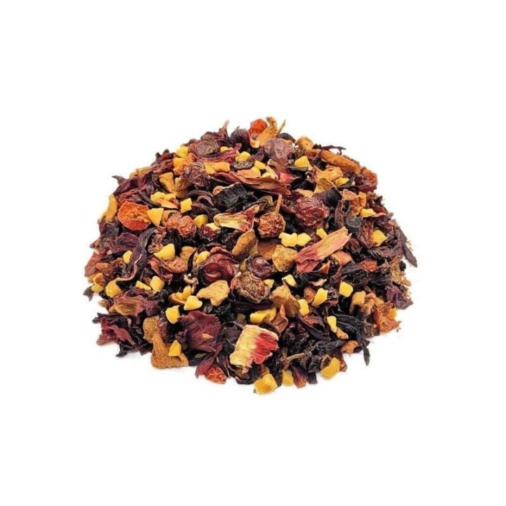 Té de frutas - Sueño de Navidad - hibisco y manzana - Bolsa de 50 g
