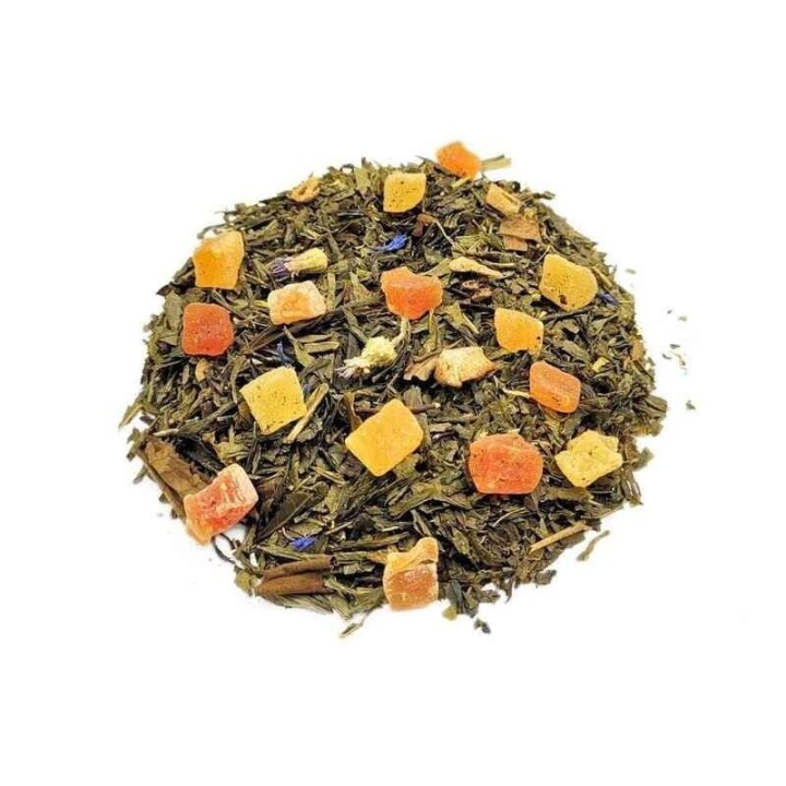 Té blanco con frutas exóticas - antioxidante - Bolsa de 200 g
